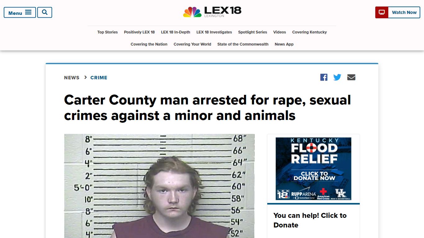 Carter County man arrested for rape, sexual crimes against a minor and ...